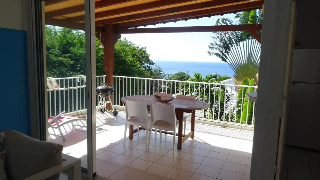Villa Chantevent - Vue Mer Et Piscine Deshaies Apartament